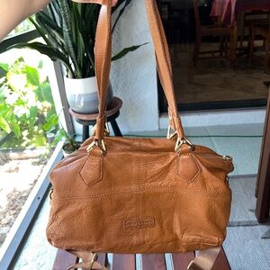 liebeskind leather bag, soft slouchy butter leather satchel purse